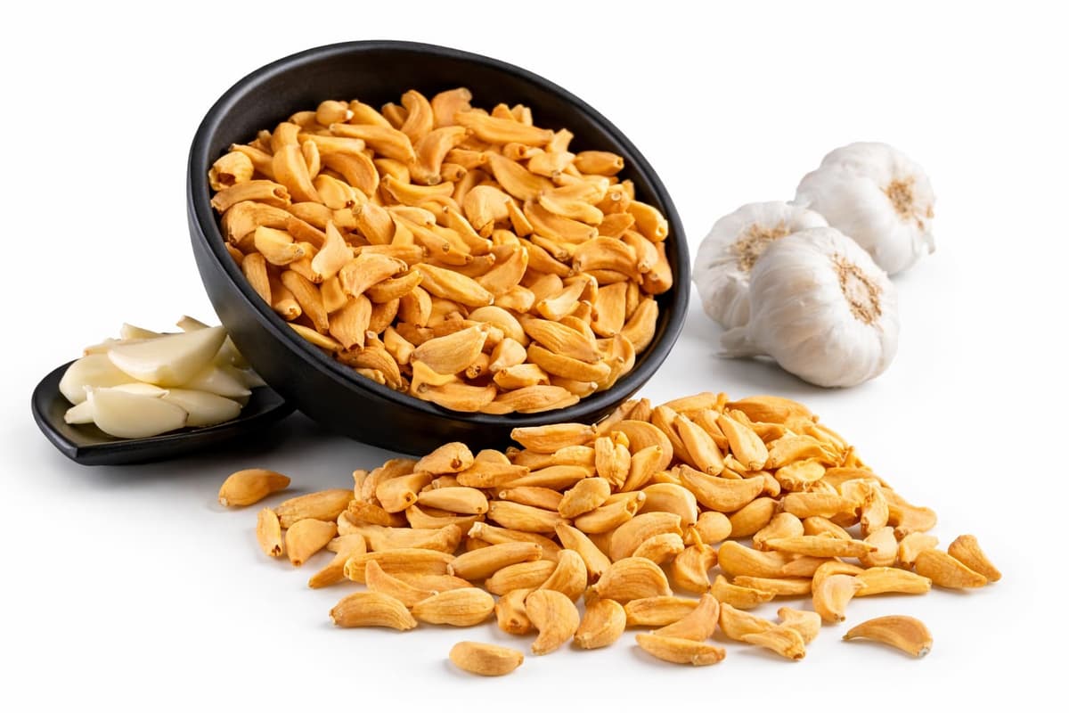 Premium Dehydrated Garlic Flakes for Food Processing and Export Use